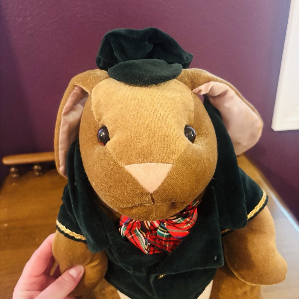 Toys R US 1985 Vintage Velveteen Rabbit Plush Christmas Present