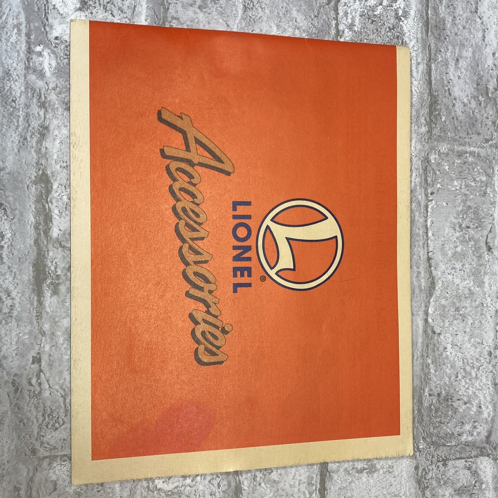 Lionel Accessories 1996 Booklet Sales Catalog