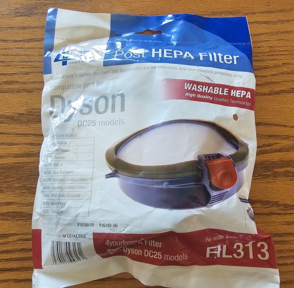 Dyson DC25 Animal Vacuum HEPA Post Filter 916188-06 Replacement