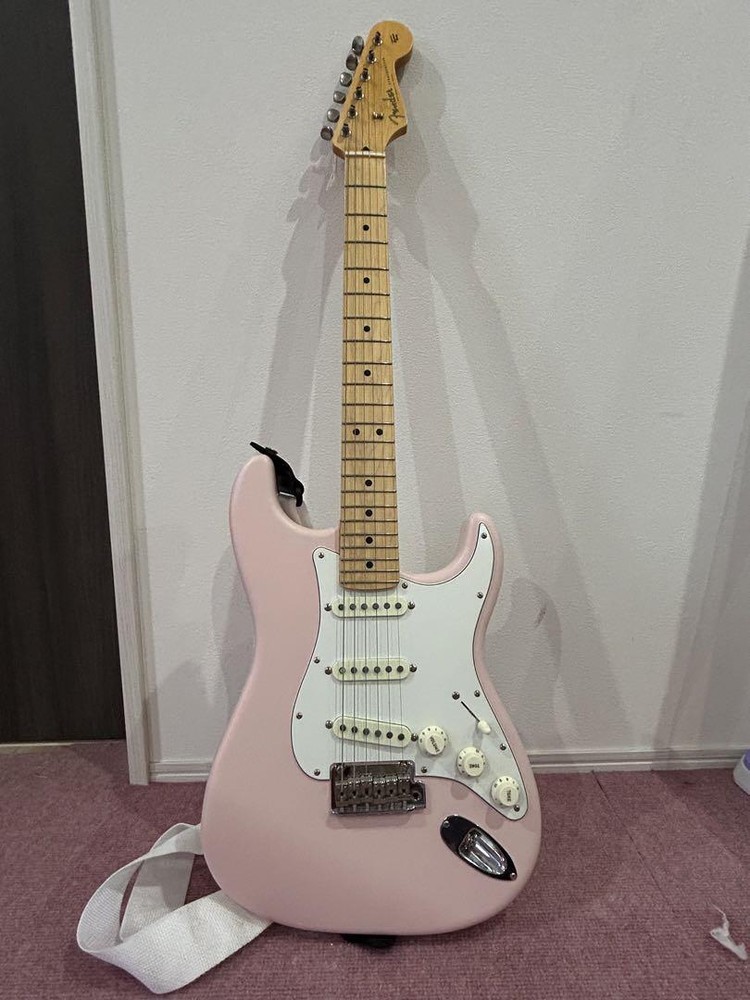 Fender Japan Junior Collection Satin Shell Pink Safe Packing!
