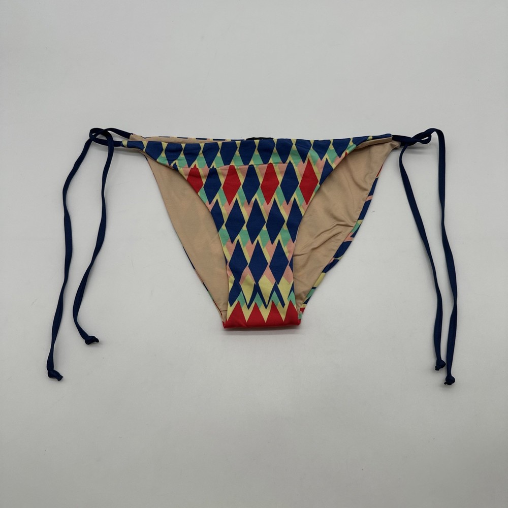 Cosabella Mare Gemma LR It Str Bikini Swi Women M Tomato Print In Italy.#34745