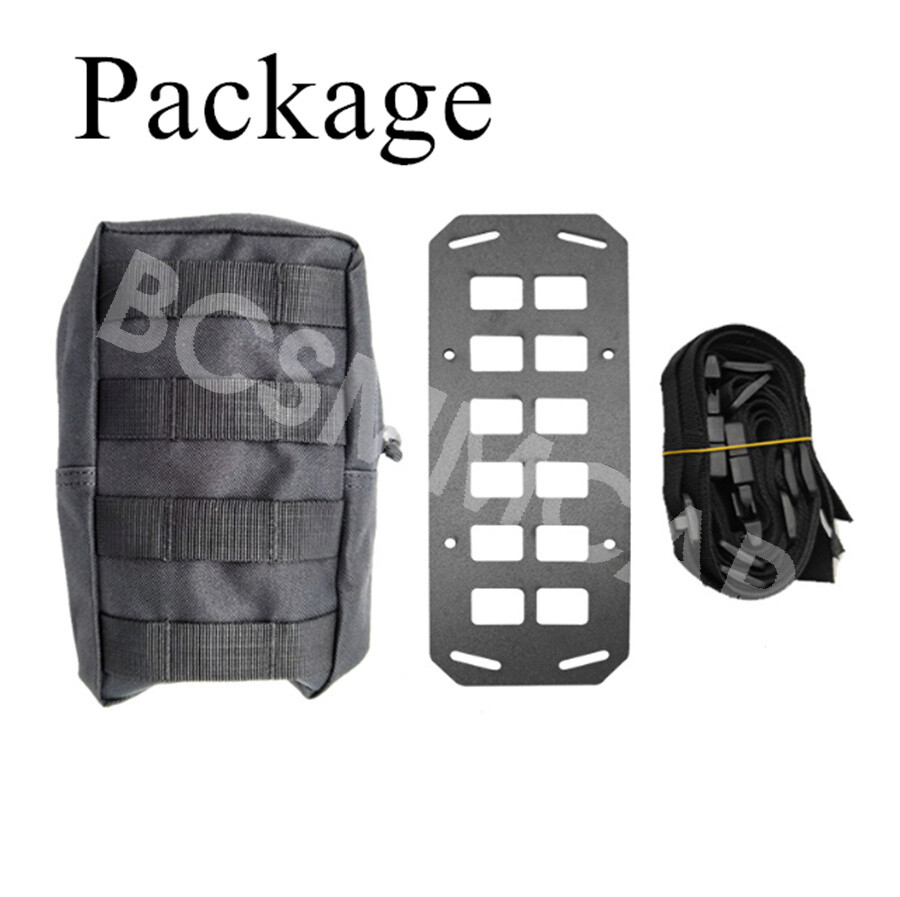 Tactical Car Seat Side Hanging Bag Car Truck Seat Back Panel Storage Organizer