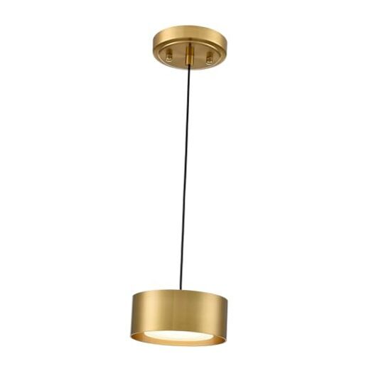 LED Pendant Lights Fixture Mini Pendant Lights for Kitchen Island Over Gold
