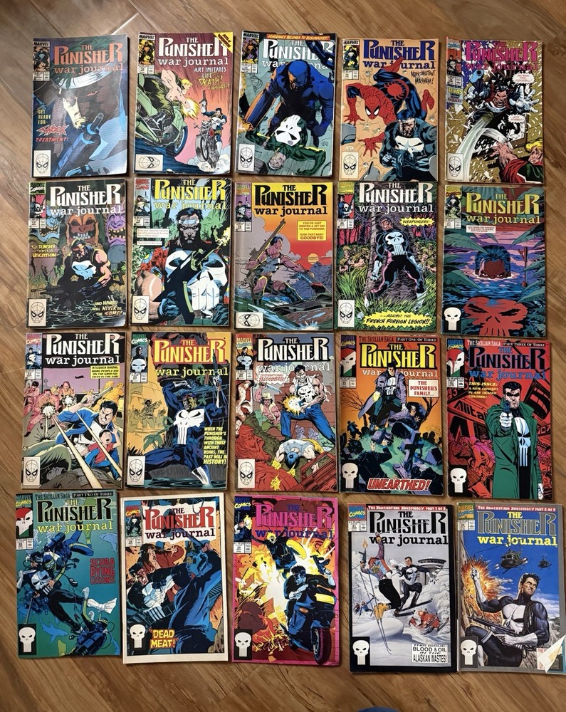 the punisher war journal Lot 11-13,15-28,30-50