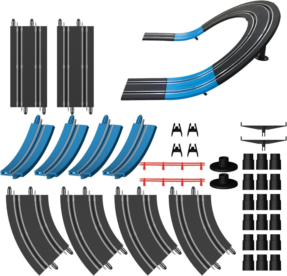 AGM MASTECH 1/64 SCALE SLOT CAR TRACK ADD ON  SLOPE EXPANSION ACCESSORY PACK NEW