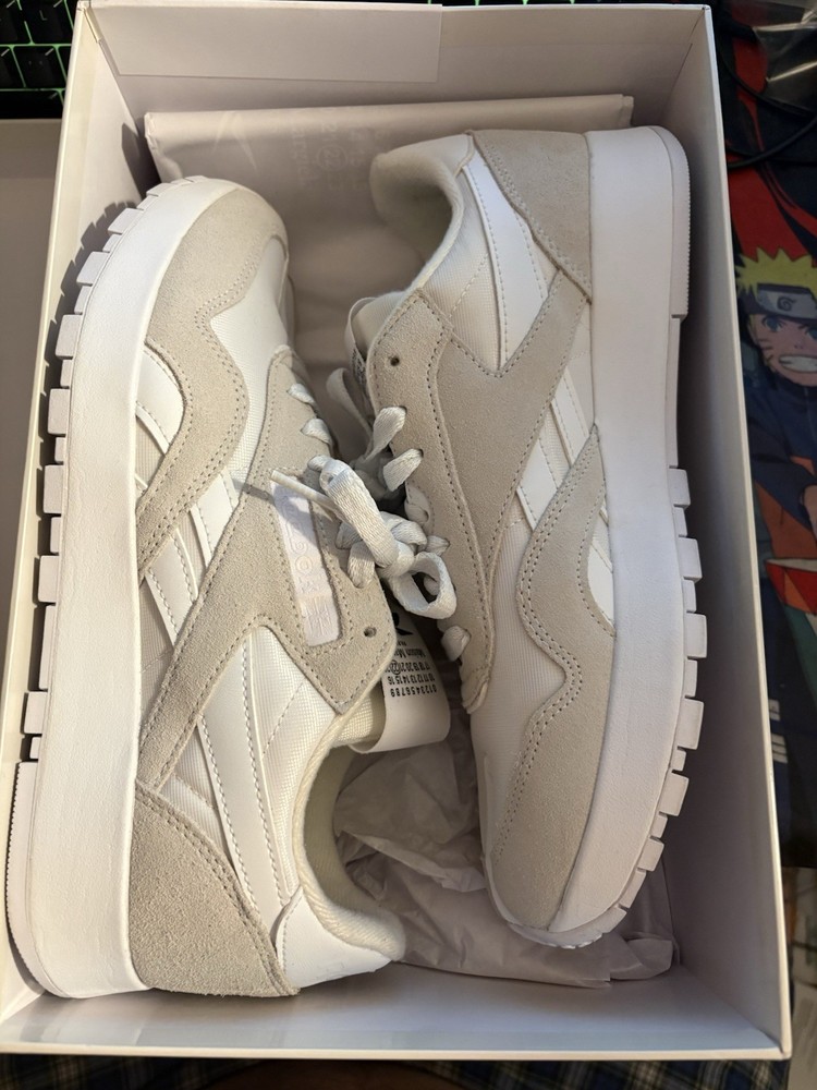 Size 8.5 - Reebok Maison Margiela x Classic Nylon Tabi Project 0 - White