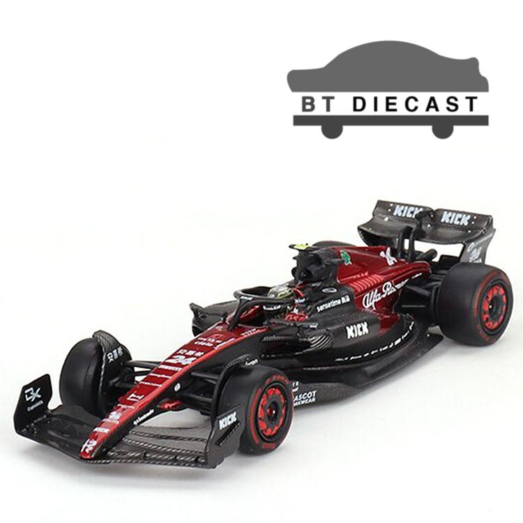 MINI GT ALFA ROMEO C43 2023 F1 AUSTRALIAN GP 1/64 #24 ZHOU GUANYU MGT00728