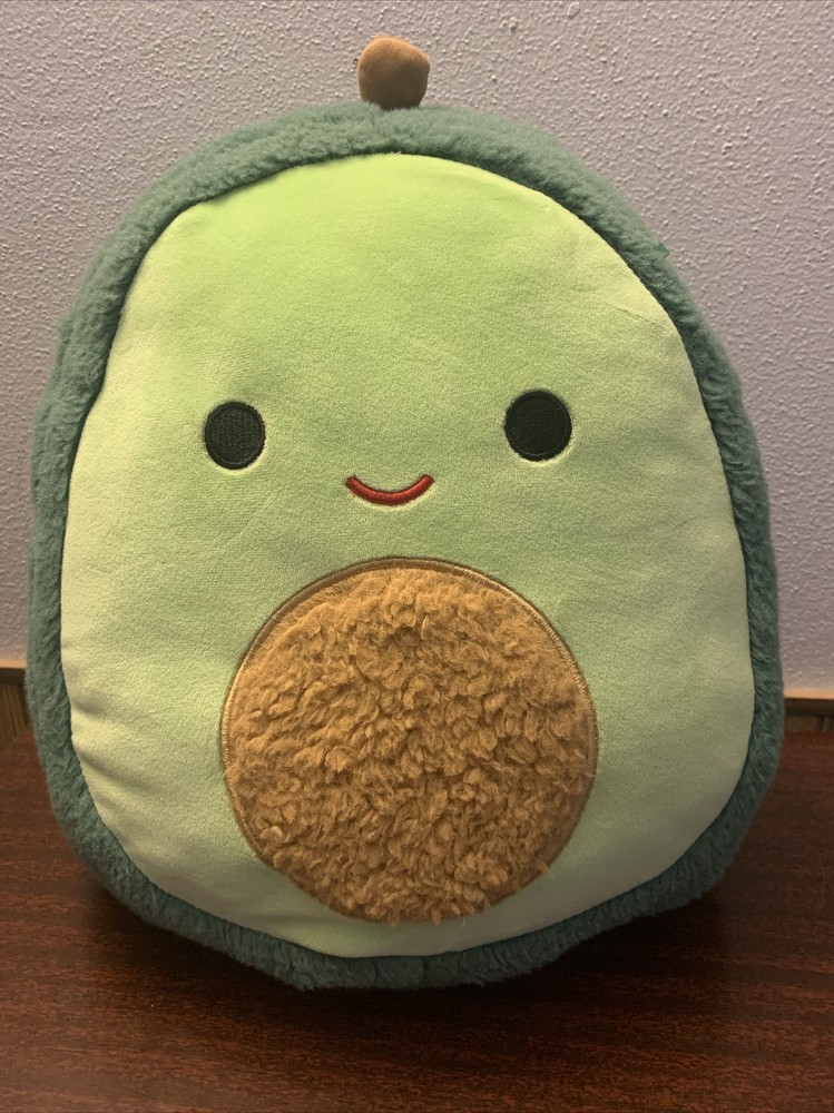 Squishmallows 12-inch Fuzzy Austin Avocado Plush by KellyToy 2022