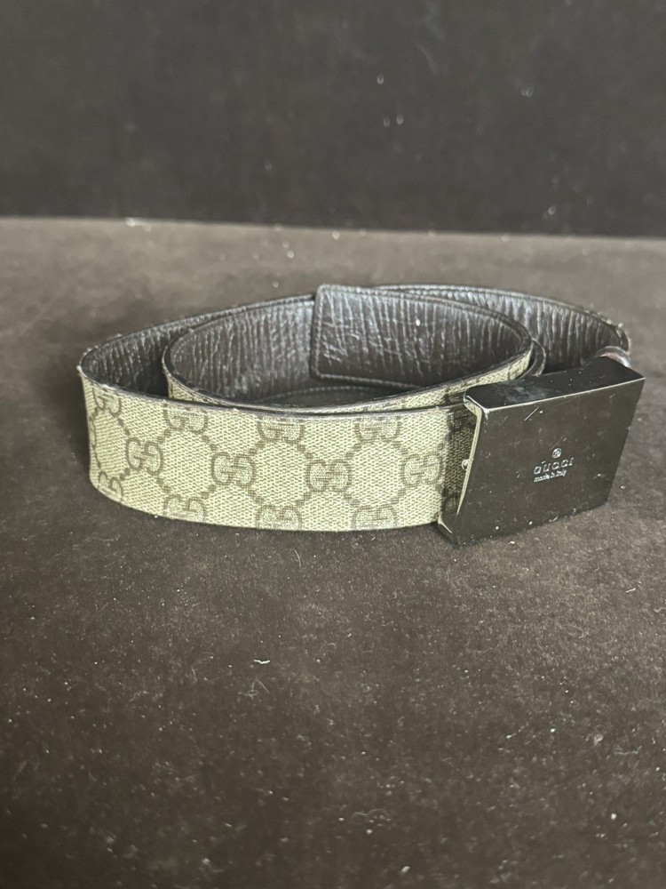 GUCCI Belt BRW All-over Men's 114990-212956-90-36