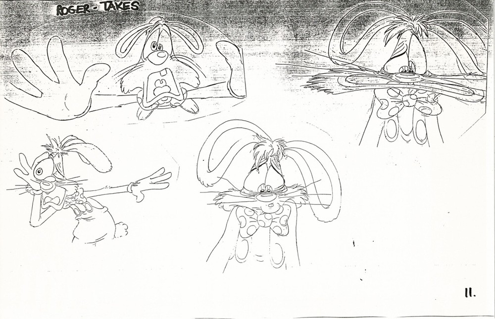 Who Framed Roger Rabbit Disney Production Model Copy 1998 026