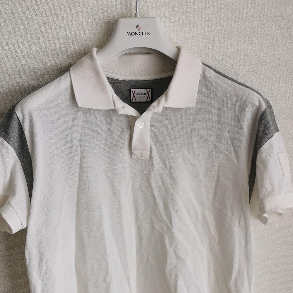 Moncler Men's Stylish Gum Blue Polo Shirt