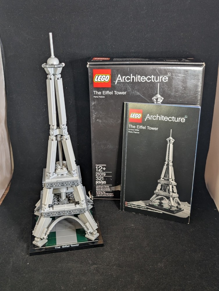 LEGO Architecture  21019  The Eiffel Tower Pre Owned