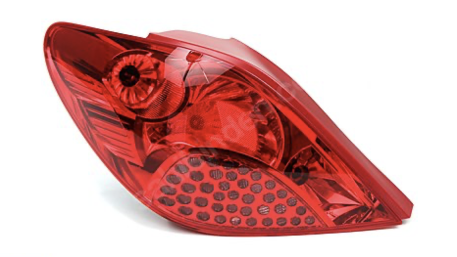 PEUGEOT 207 Left Rear Taillight 6350Y7 Genuine OEM New