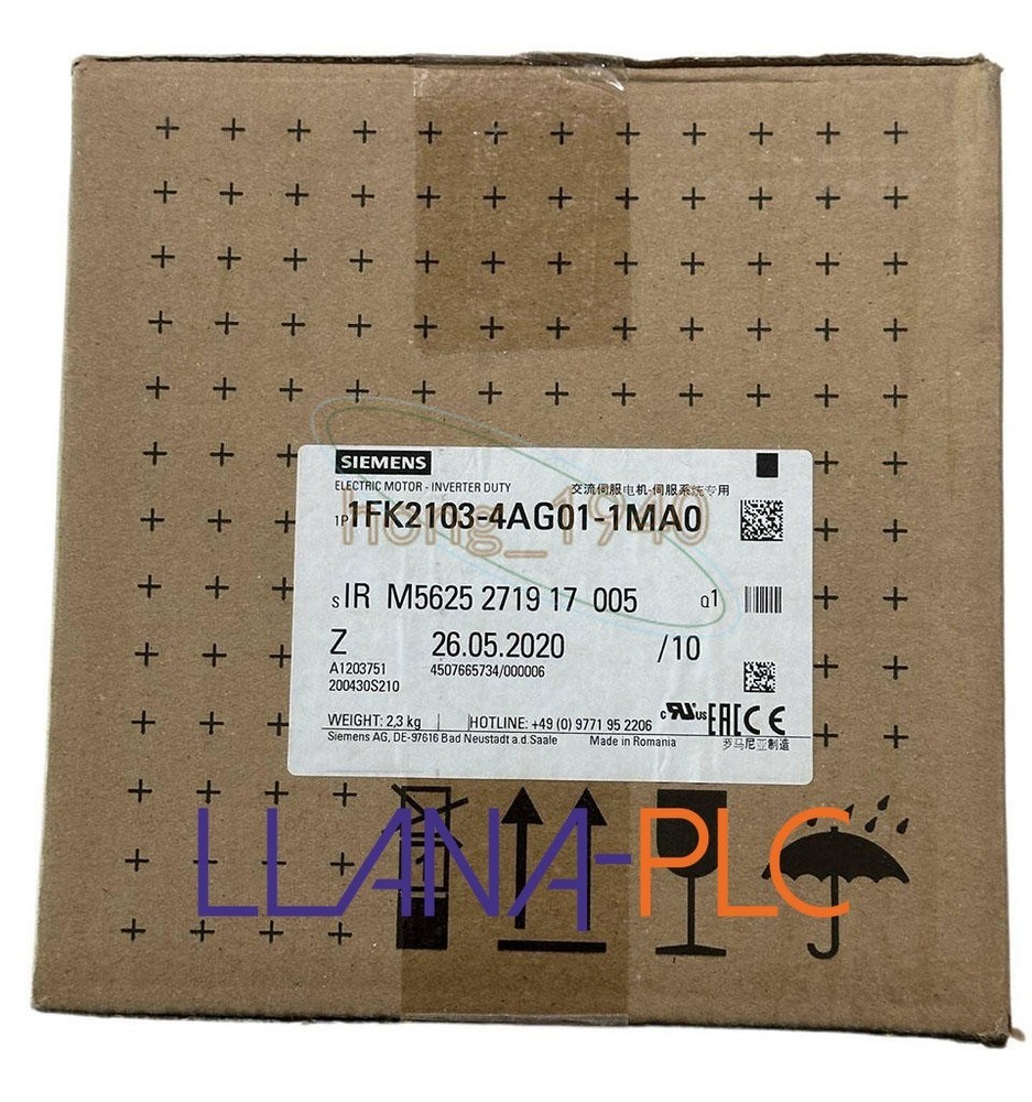 ONE NEW SIEMENS SERVO MOTOR 1FK2103-4AG01-1MA0