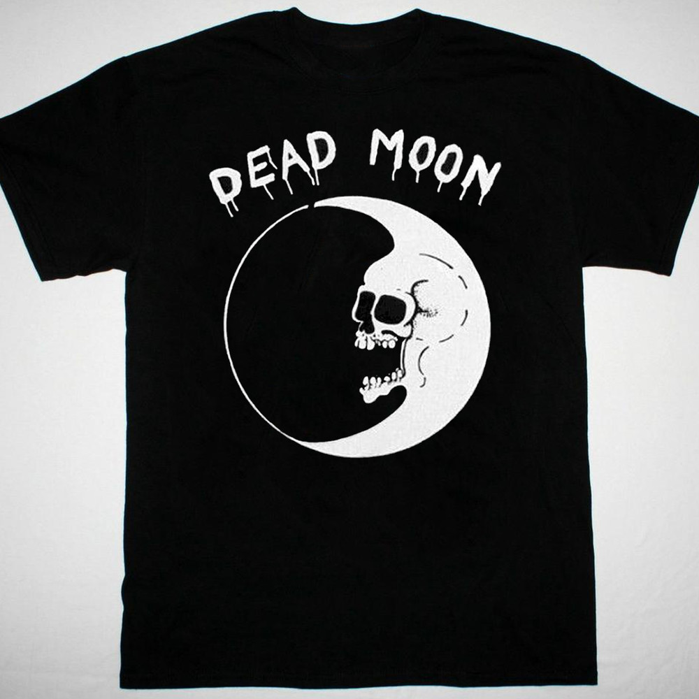 Dead Moon rock band T-shirt Black Cotton All sizes short sleeve S-5Xl 01