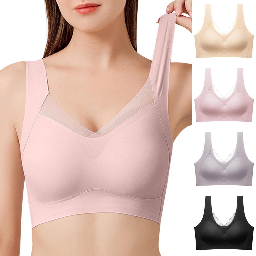 Women's Comfortable And Sexy Transparent Shoulder Strap Cordless Backless