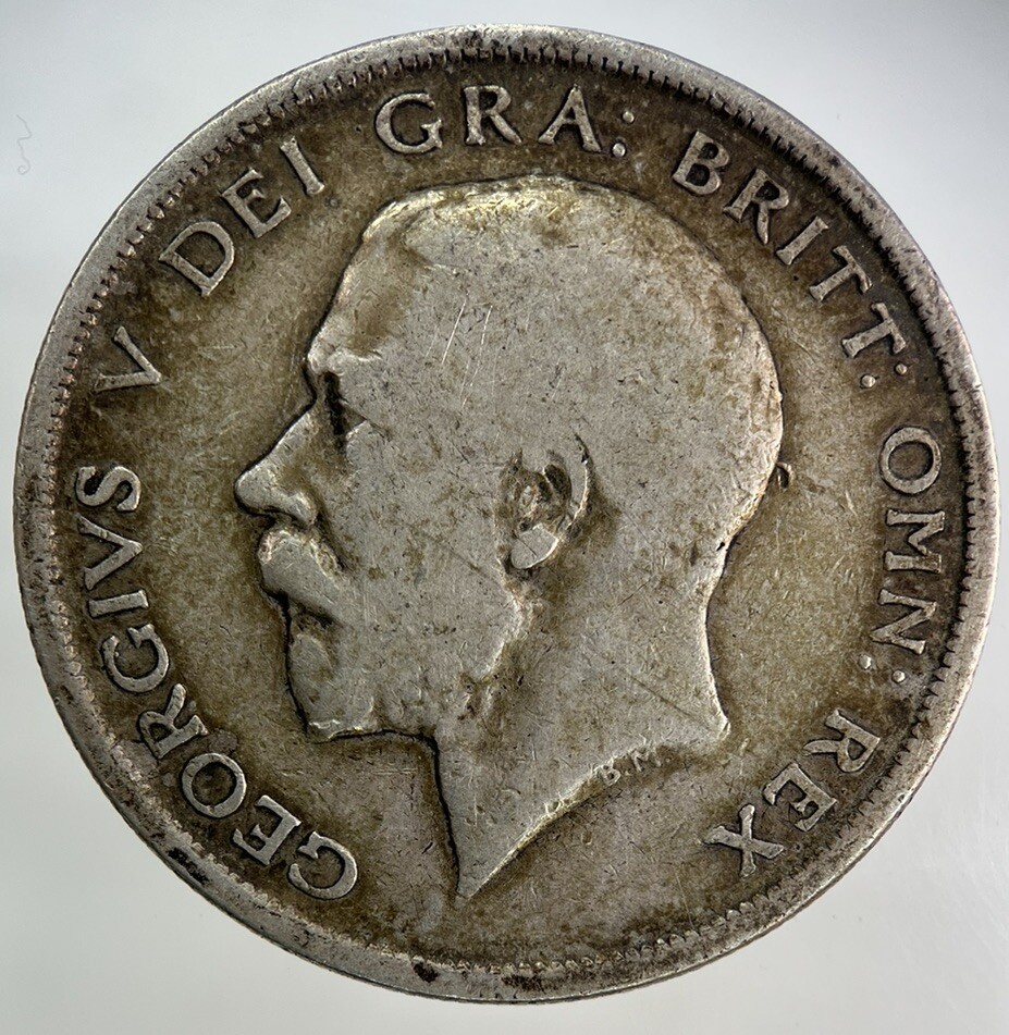 1916 George V Half-Crown Silver Coin | Collectable Grade
