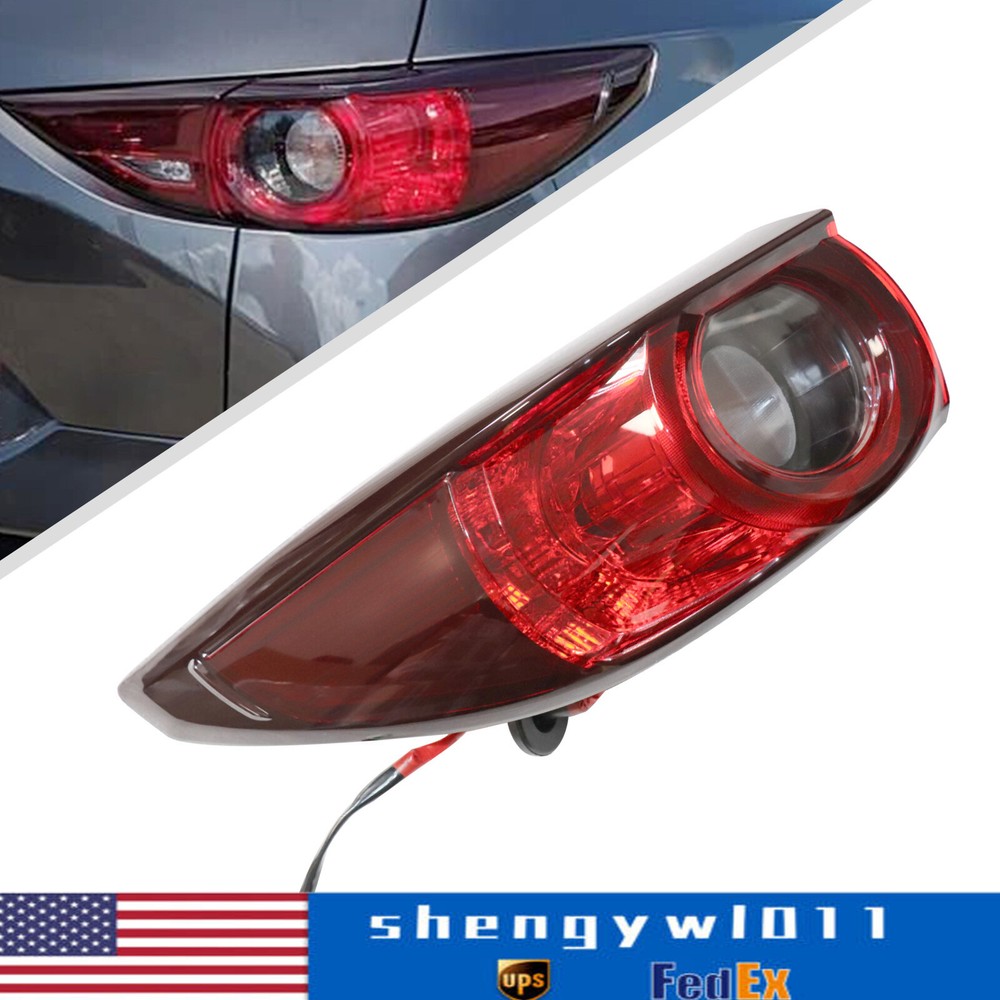 Outer Left Side Tail Light Replacement For 2017-2021 Mazda CX5 CX-5 Rear Lamp