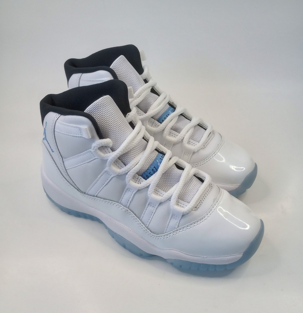 Nike Air Jordan 11 Retro GS Legend Blue Columbia 2024 B-Grade Sz 4.5Y 378038-104