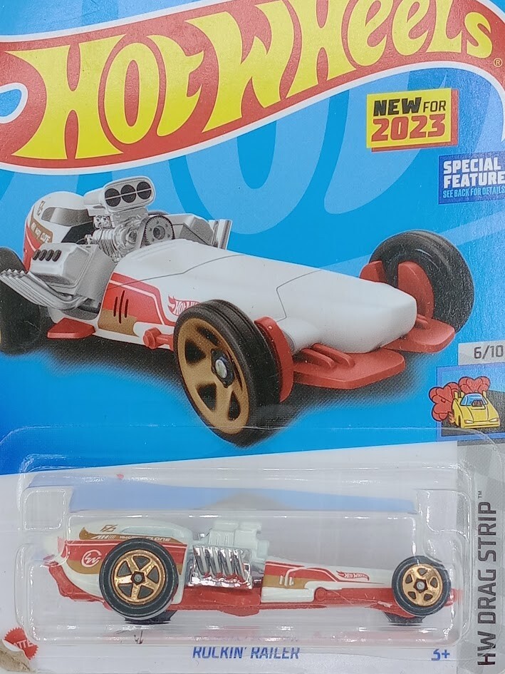 2021 Hot Wheels Rockin' Railer Mainline HW Drag Strip HKG53