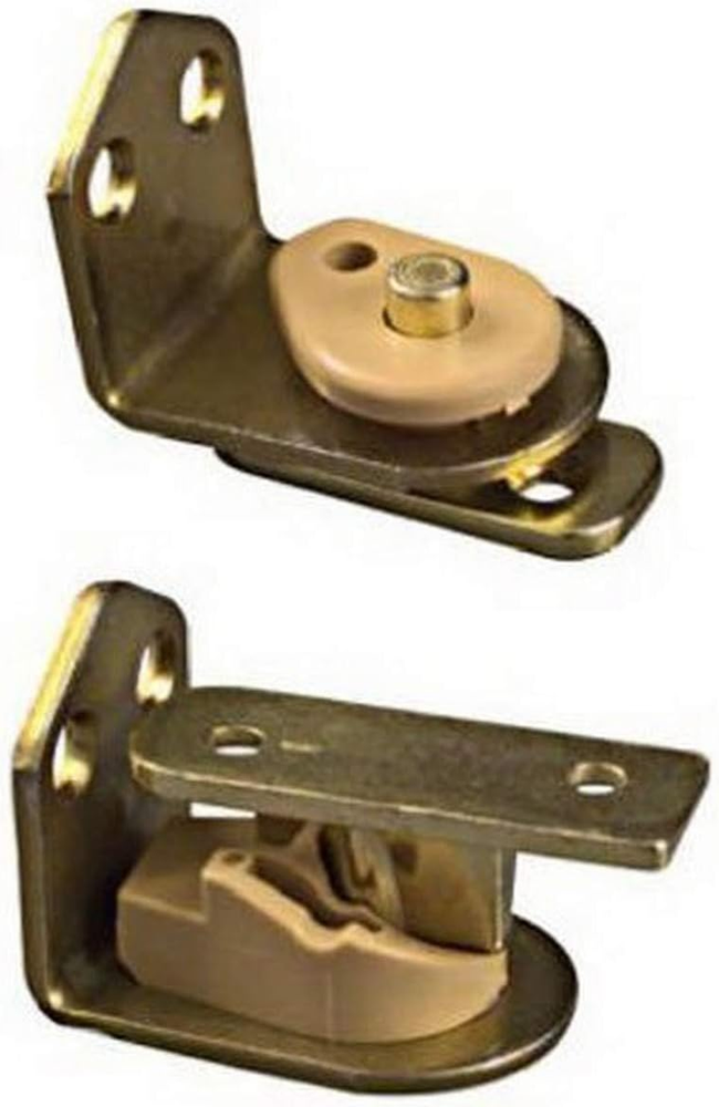 DPV130 Swing N Stay Cafe Door Hinge in Brass