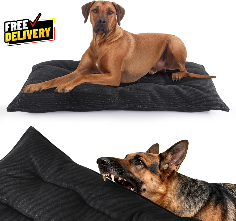 Durable Dog Crate Pad Washable Pet Mat for Kennel Medium 18x29 Inch…