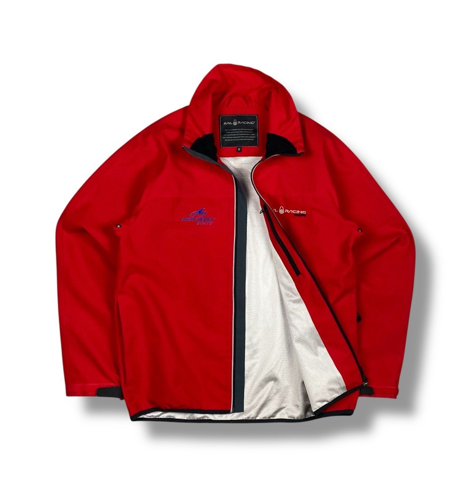 Sail Racing Monterey Boats Amplitude Red Windstopper Sailing Jacket Mens M