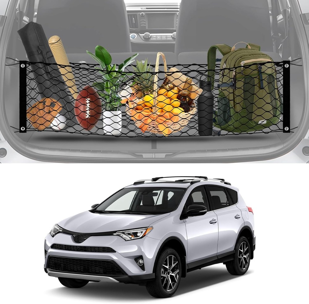Trunk Mesh Cargo Net for RAV4 2013-2018, Envelope-Toyota RAV4 2019-2025