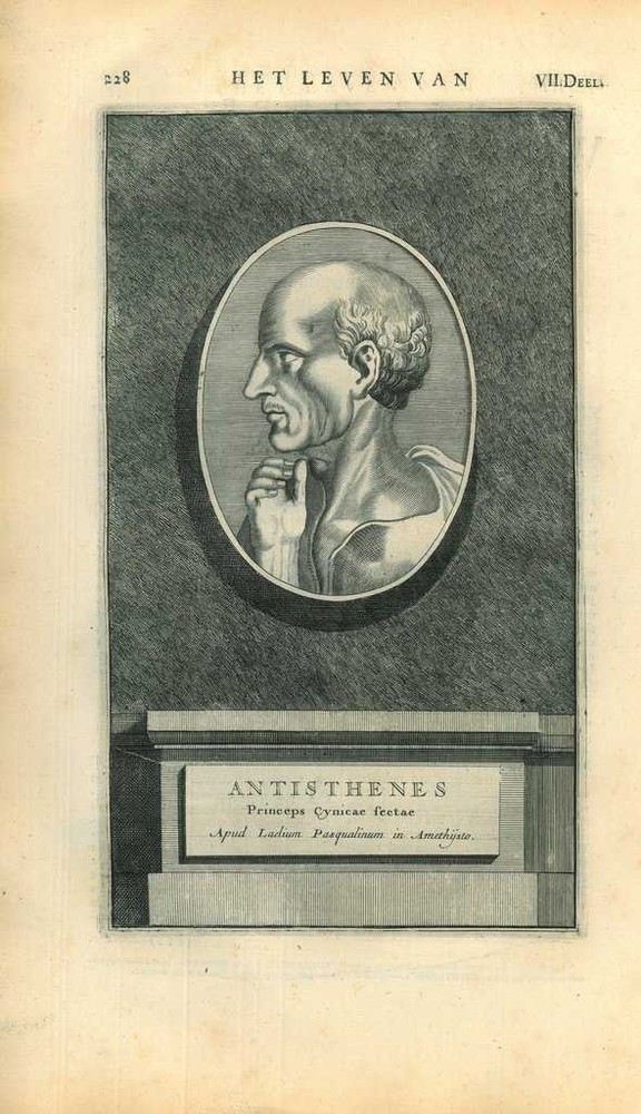 Portrait of Antisthenes