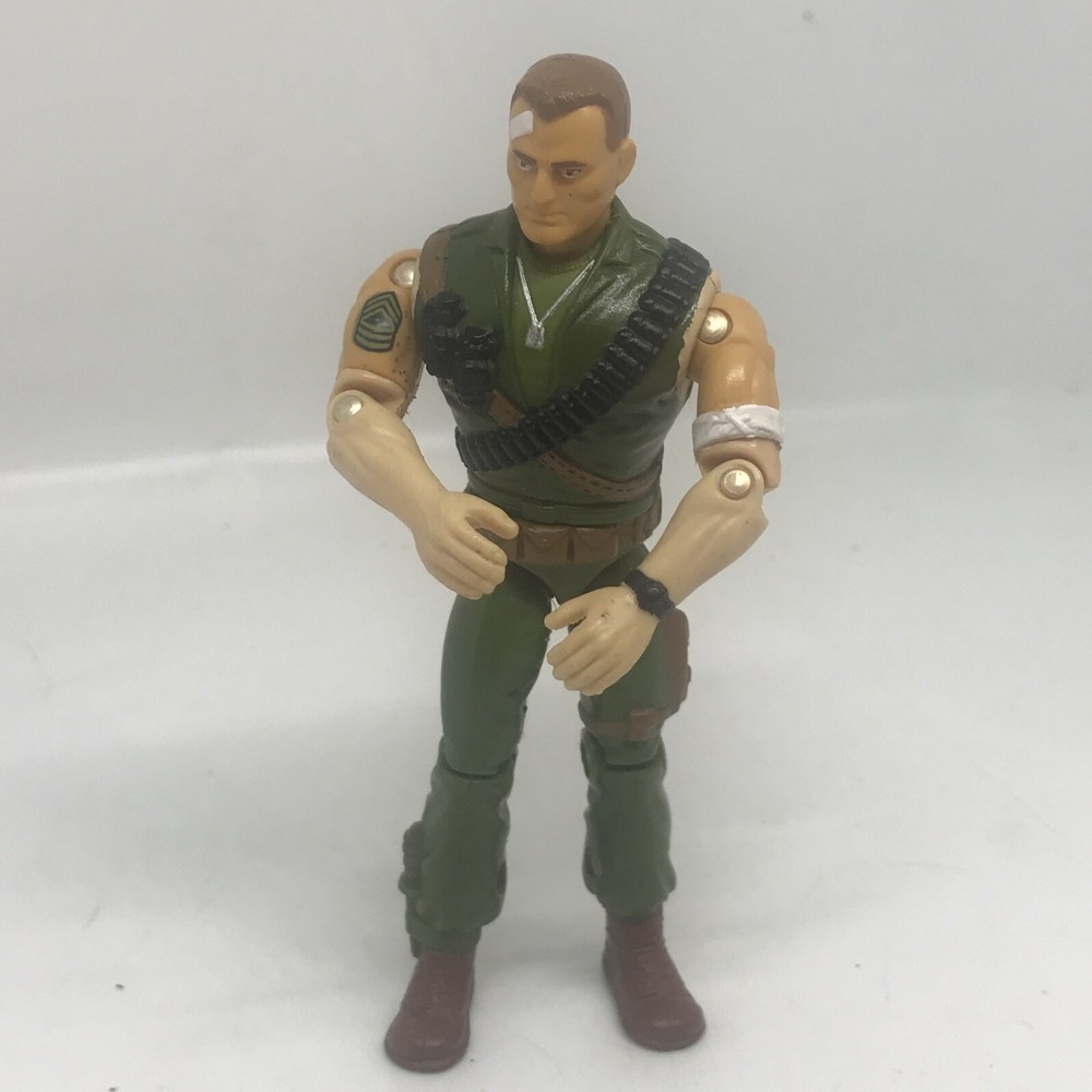 Vintage 1994 Hasbro GI Joe Sgt. Savage 4.5 Inch Combat Action Figure