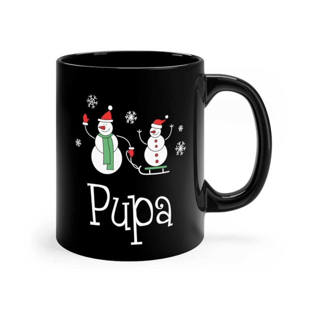 Christmas Mug Personalized Custom Name Gift Black Custom Christmas Mug Xmas Cup