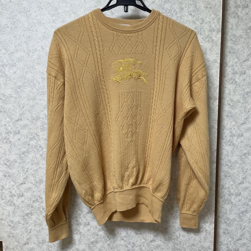 Burberry knit sweater Men's Fashion from Japan
