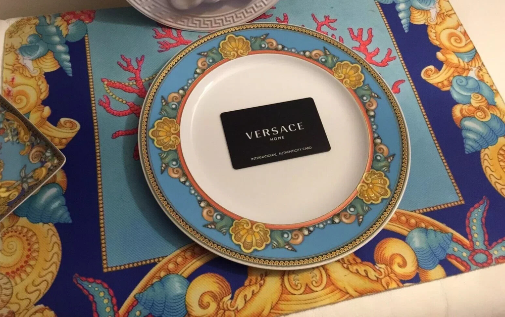 Versace La Mer Plate New in box Christmas SALE-image