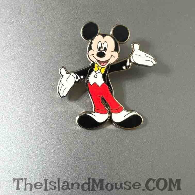 Disney Mickey Movie Star Tuxedo Arms Outstretched WELCOME Pin (U1:43627)