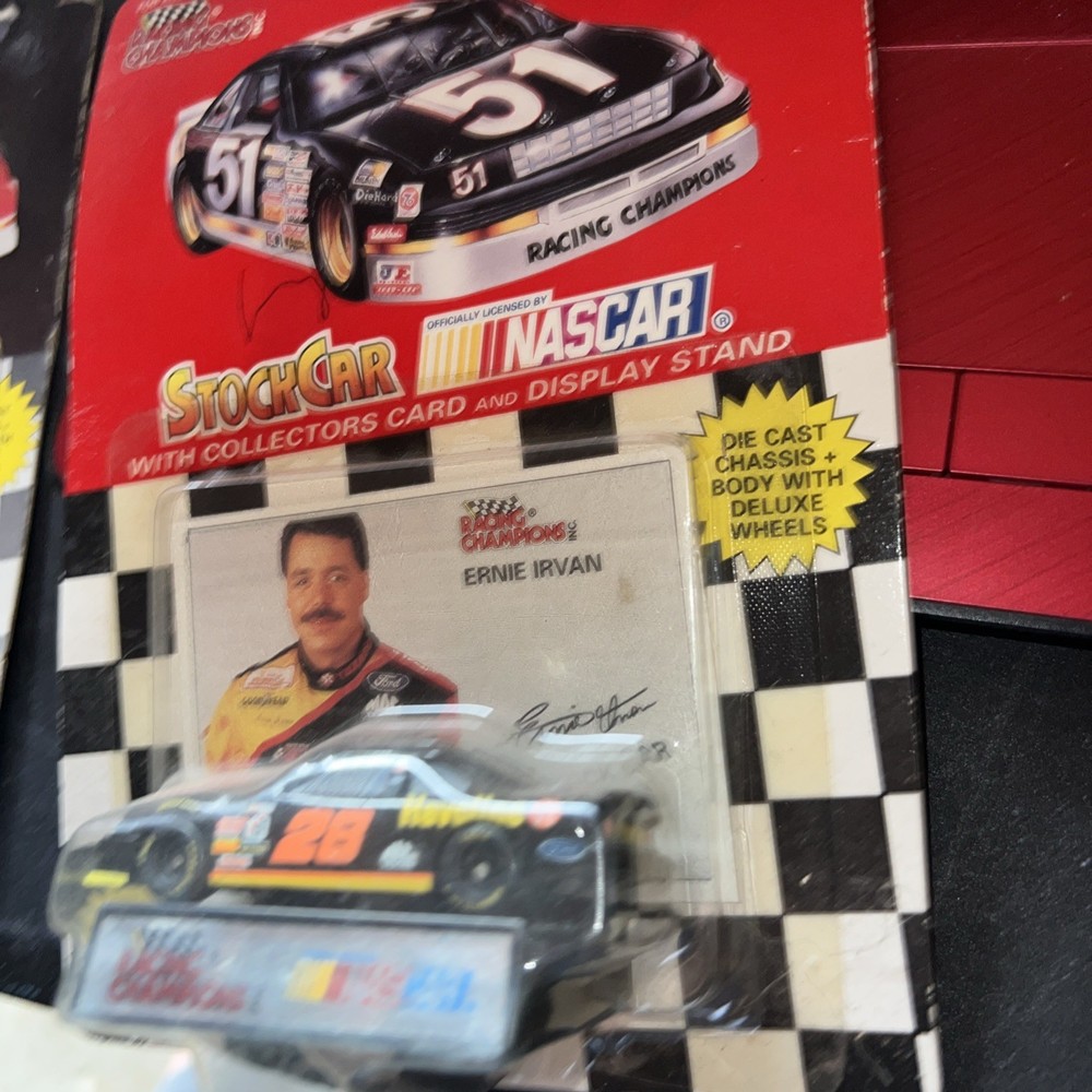 1994 Ernie Irvan Racing Champions Car Autographed by Kenny Wallace - New