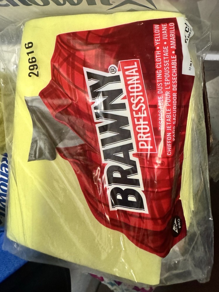 BRAWNYDusting Cloths, Rayon Material, 17