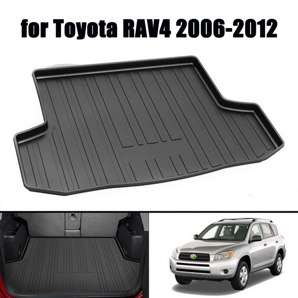 All Weather Trunk Mat Rear Cargo Liner Floor Mat fit for Toyota RAV4 2006-2012