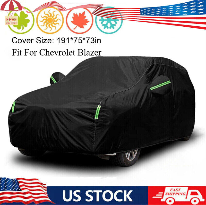 Fit For Chevrolet Blazer Car Cover Rainproof Waterproof All Weather Protection