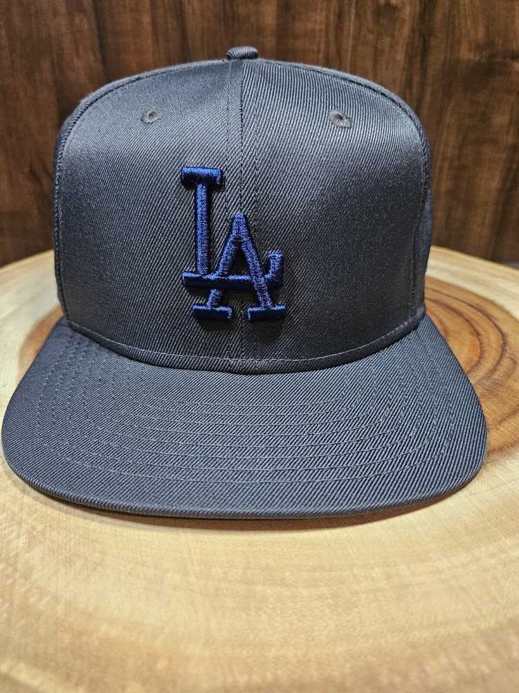 Los Angeles Dodgers MLB Gray Snapback Adjustable Hat by New Era