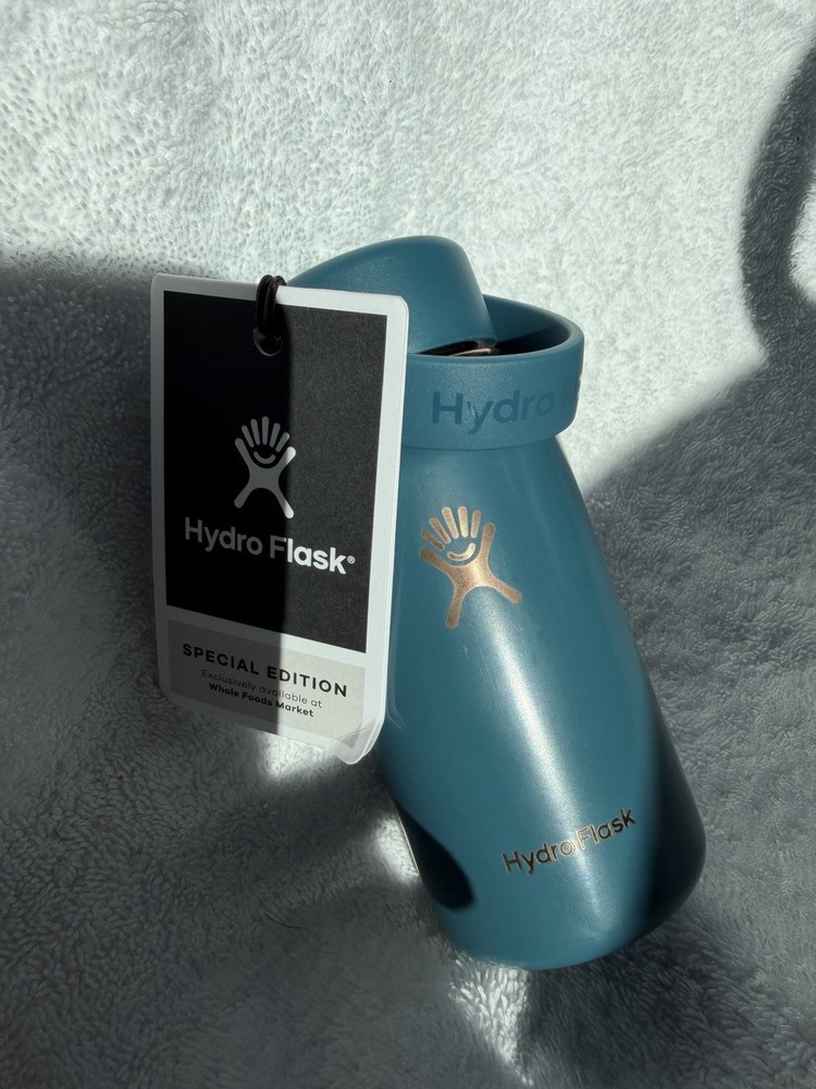 Hydro Flask Micro Mini Bottle Sea Rose Gold 6.7oz Whole Food Edition