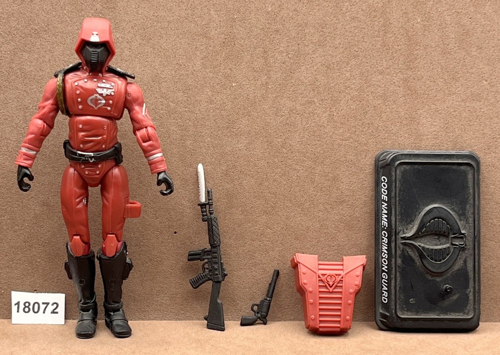 G.I. Joe 2008 Crimson Guard Trooper V11 Cobra Elite 3.75 Inch Figure #8