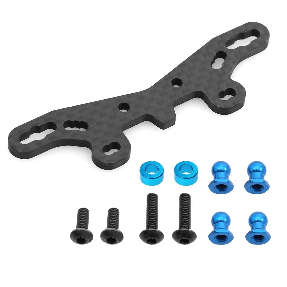 Carbon Fiber Front Damper Stay for Tamiya TT02S/SR 54632 RC Chassis