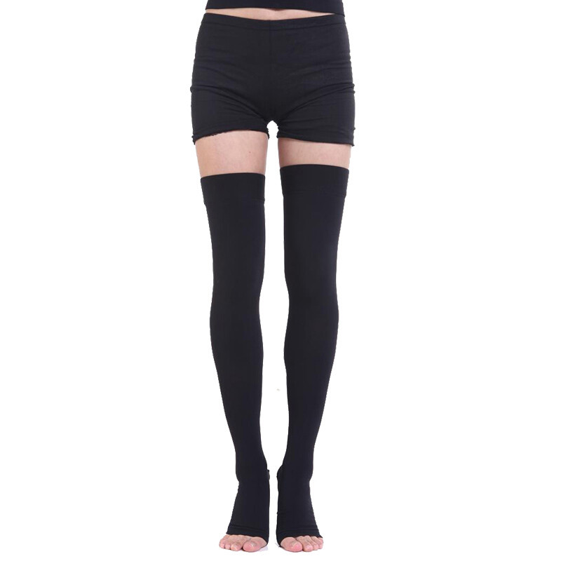 Compression Stockings 23-32 mmHg Men Women Support Varicose Edema Thigh Socks