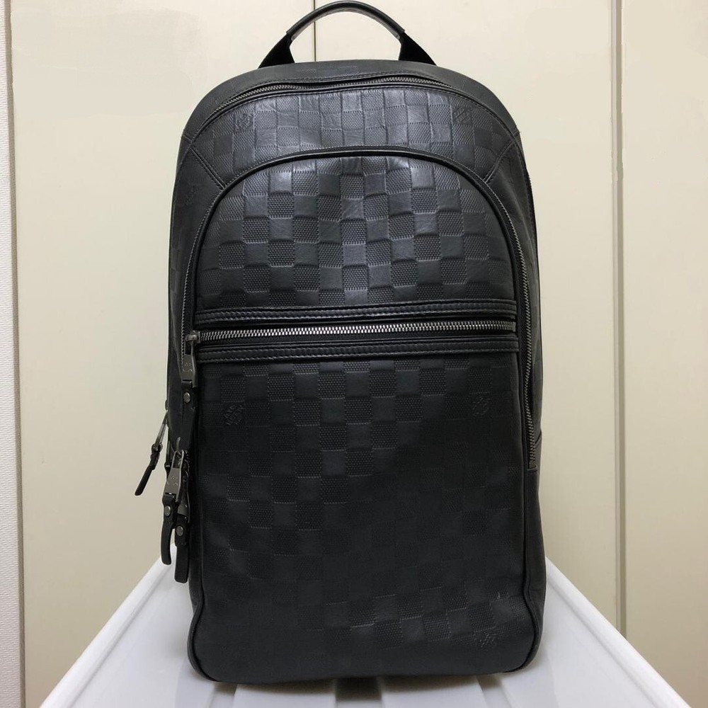 Louis Vuitton Amfini Michael Damier Backpack N41330 Black for Men
