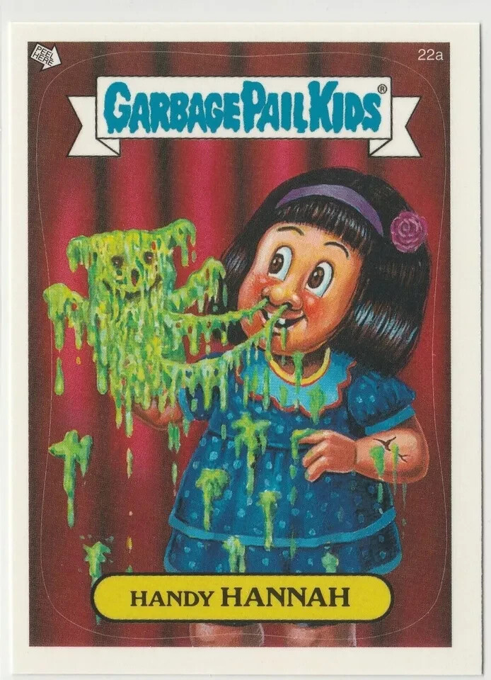 Handy Hannah Garbage Pail Kids GPK 2004 ANS2 Series 2 Card #22a