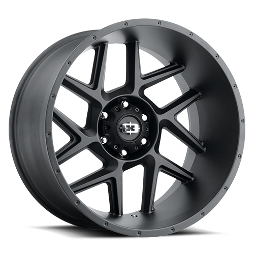 Vision Off-Road 360 Sliver 20X12 8X165.1 -51mm Satin Black