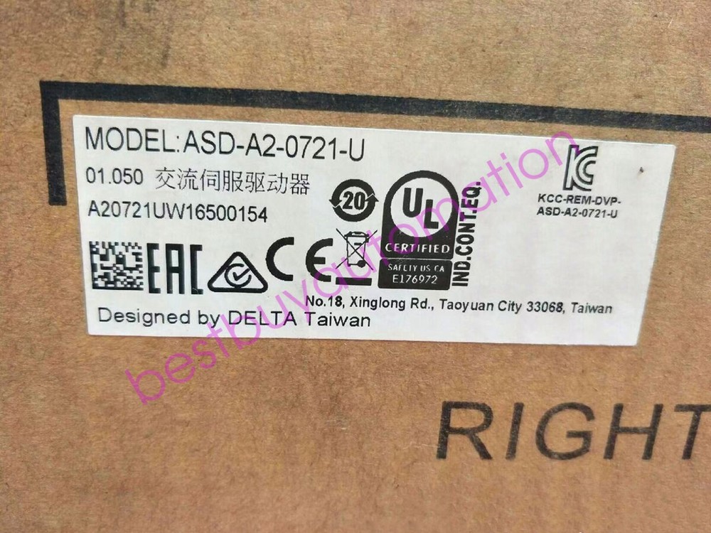 1PC DELTA ASD-A2-0721-U ASDA20721U Servo Driver New In Box Expedited Shipping