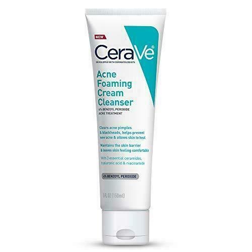 CeraVe Acne Foaming Cream Cleanser for Clear Skin 5 oz