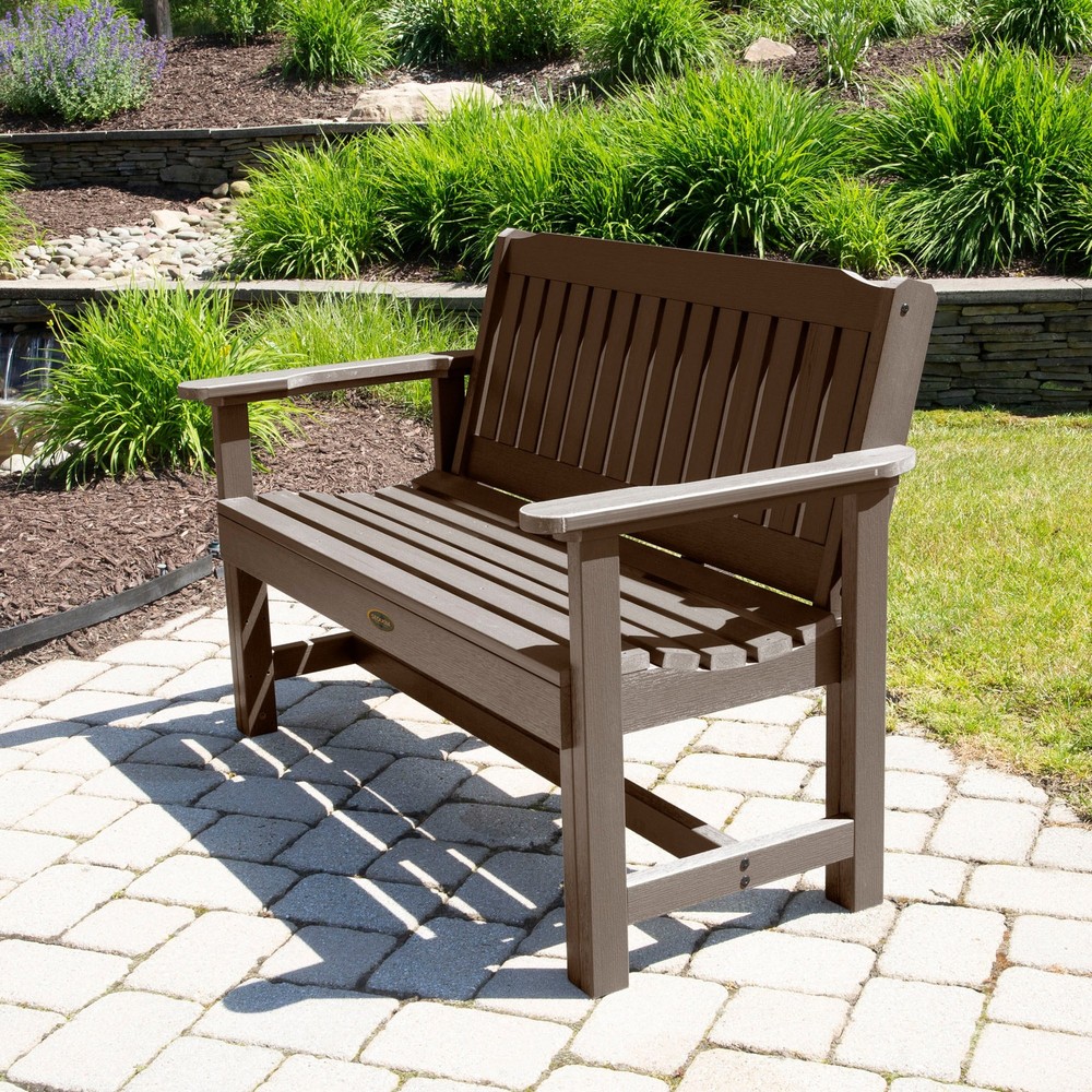 Highwood Exeter 4ft Commercial-Grade Outdoor Garden Bench  