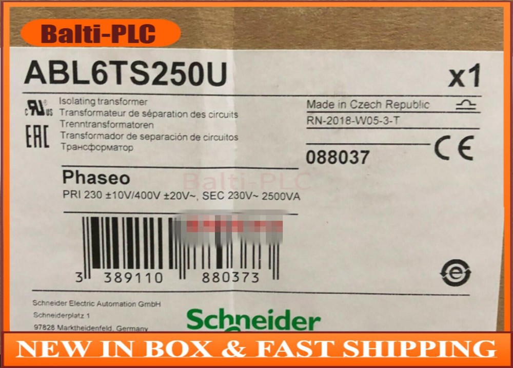 1 PCS NEW Schneider ABL6TS250U